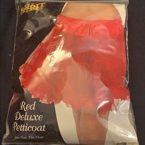 Spirit of Halloween Red Deluxe Petticoat